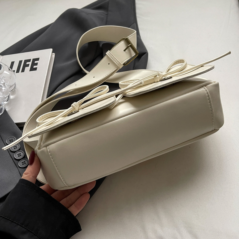 Women Luxury Shoulder Bag PU Leather Simple Satchel Bag Adjustable Strap Fashion Crossbody Bag Female Outdoor Bag