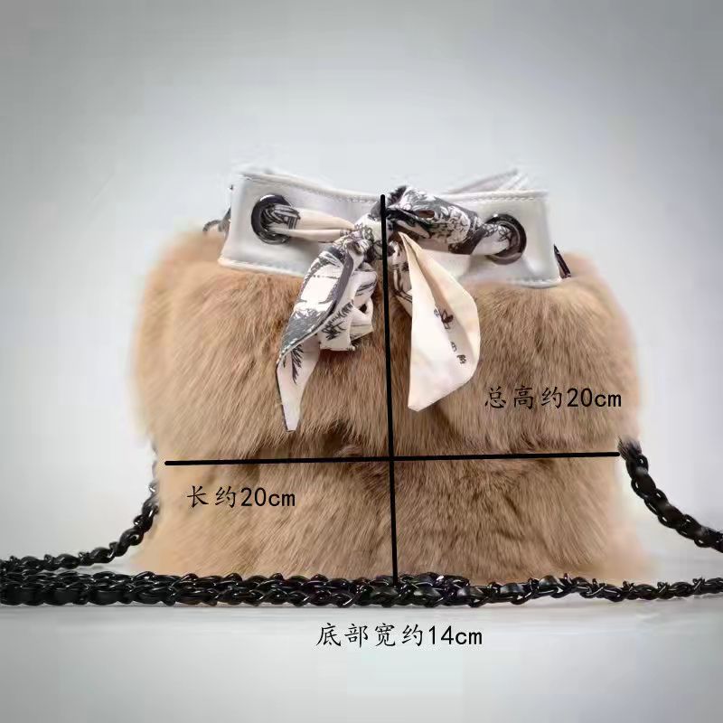 New Fashion Women Bag Free Shipping Fox Fur Clutch Autumn and Winter Makeup Coin Purse Women Bags Designer Handbags High Quality