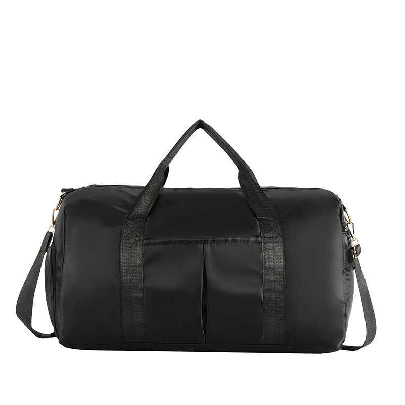 Large capacity fashionable hand-held travel bag for women, lightweight and short distance business travel luggage bag for men, sports and fitness cros