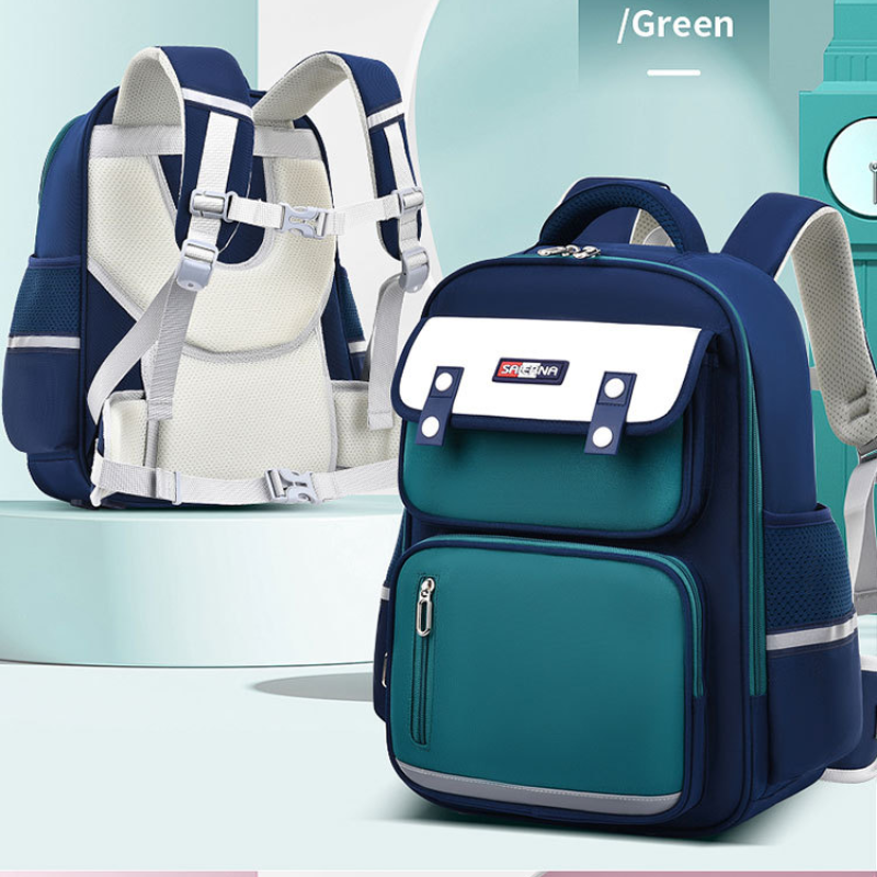 2024 Children School Bags for Boys Girls Orthopedic School Backpack Waterproof Primary Schoolbag Book Bag Kids Mochila Infantil