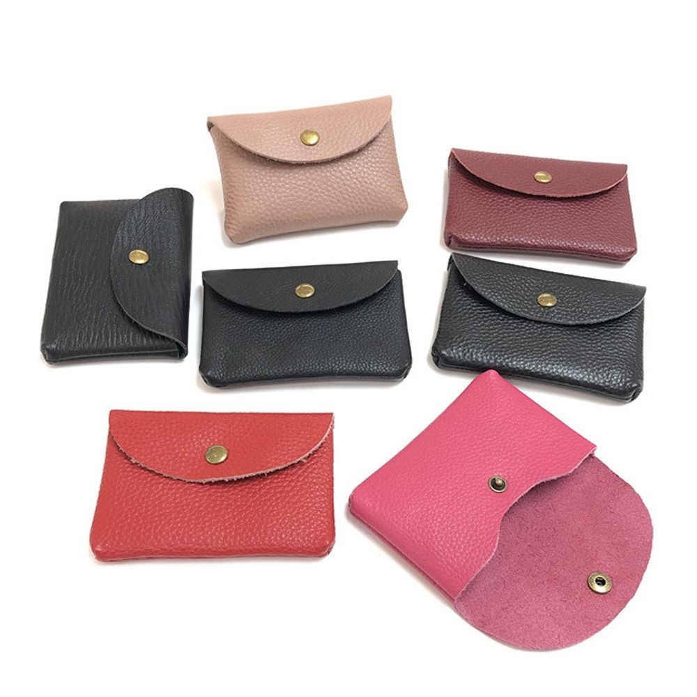 Portable Real Leather Card Holder Cute Soft Cow Leather Business Credit Cards Sleeve Bank Card Case Gifts