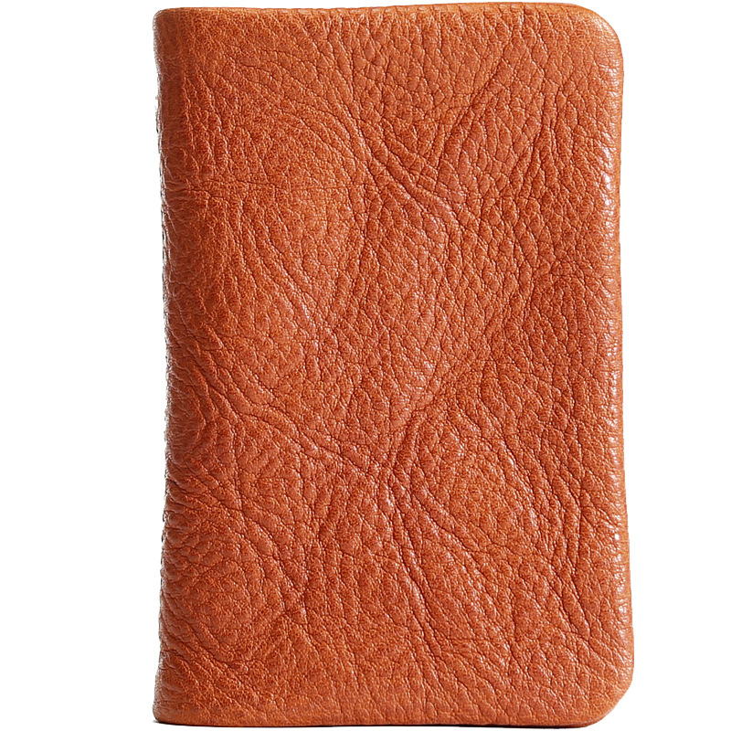 SOUTH GOOSE Genuine Leather Short Wallets For Men Women Coin Purses Card Holder Male Rrtro Handmade Wallet Lady Smart Money Bag