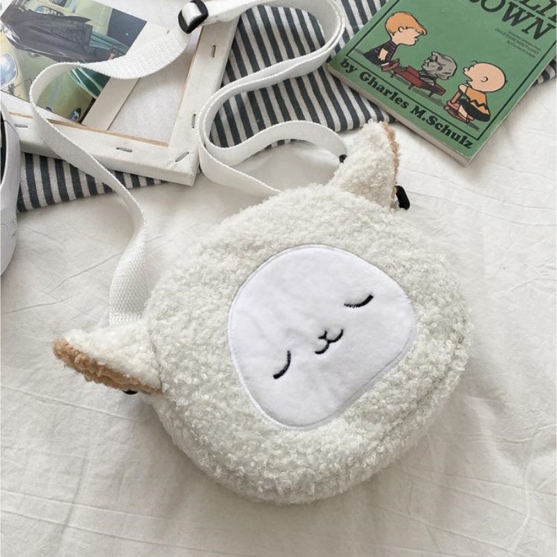 2023 Japanese Style Kawaii Bag Women Cartoon Plush Shoulder Bag for Women Crossbody Bag Small Phone&Purse Bag