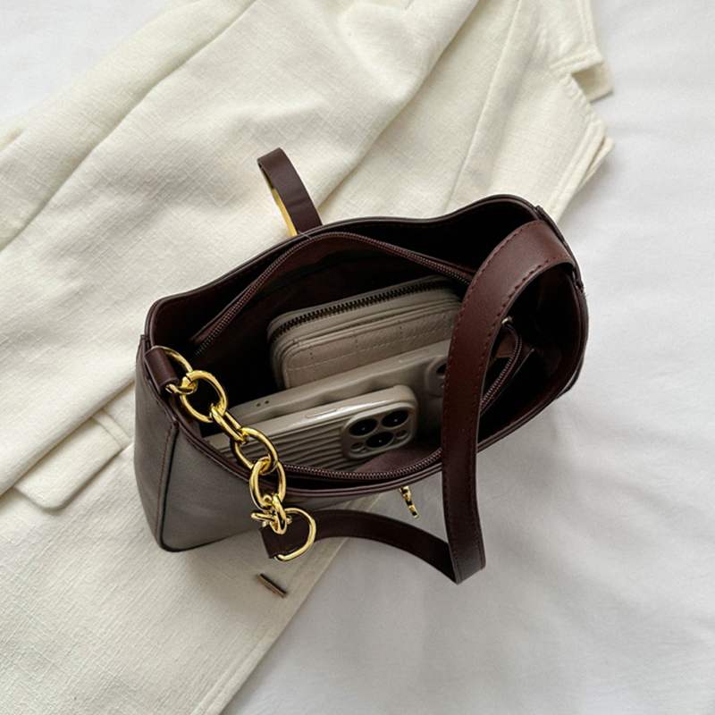 Women's Underarm Bag Brand Designer Zipper Small Handbags Lady Fashion Shoulder Bag PU Leather Casual Hobo Bags