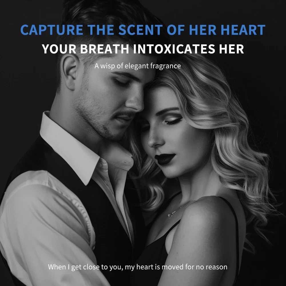 Charming mens perfume Cologne mens perfume 50ml unique scent formula pheromone perfume attracts womenW241102