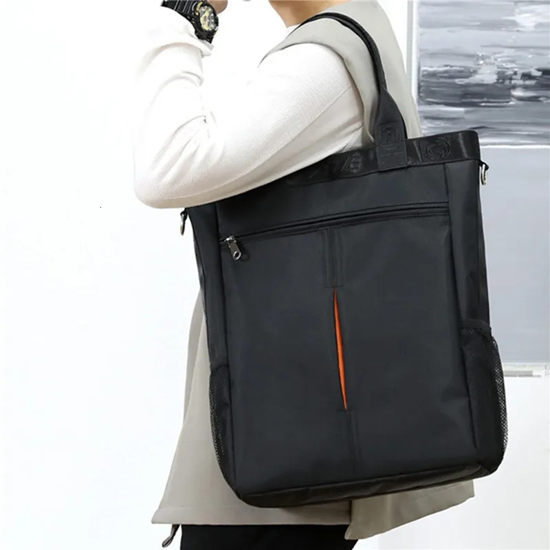 Men Shoulder Messenger Bag Oxford Cloth Material British Casual Tote High Quality Multifunction Large Capacity n Handbag 241106