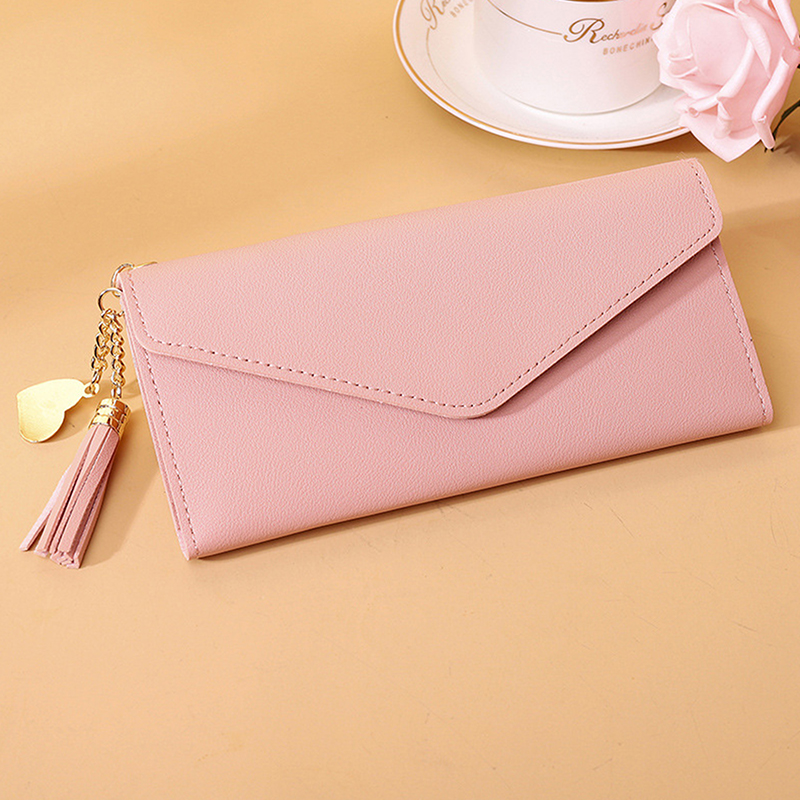 Fashion Long Women's Wallet Leather Long Wallets Women's Luxury Female Phone Wallet Large Capacity Handheld Wallet Money Bag