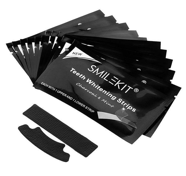 Bamboo charcoal whitening teeth patches Hygiene Care activated carbon teeth patches Teeth Whitening Strips