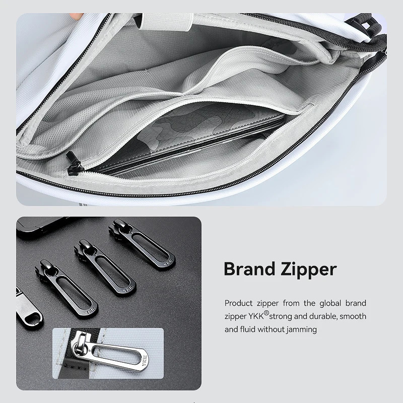 MARK RYDEN Sling Bag Men Messenger Fits 11 inch ipad Crossbody Shoulder Ykk Zipper 241106