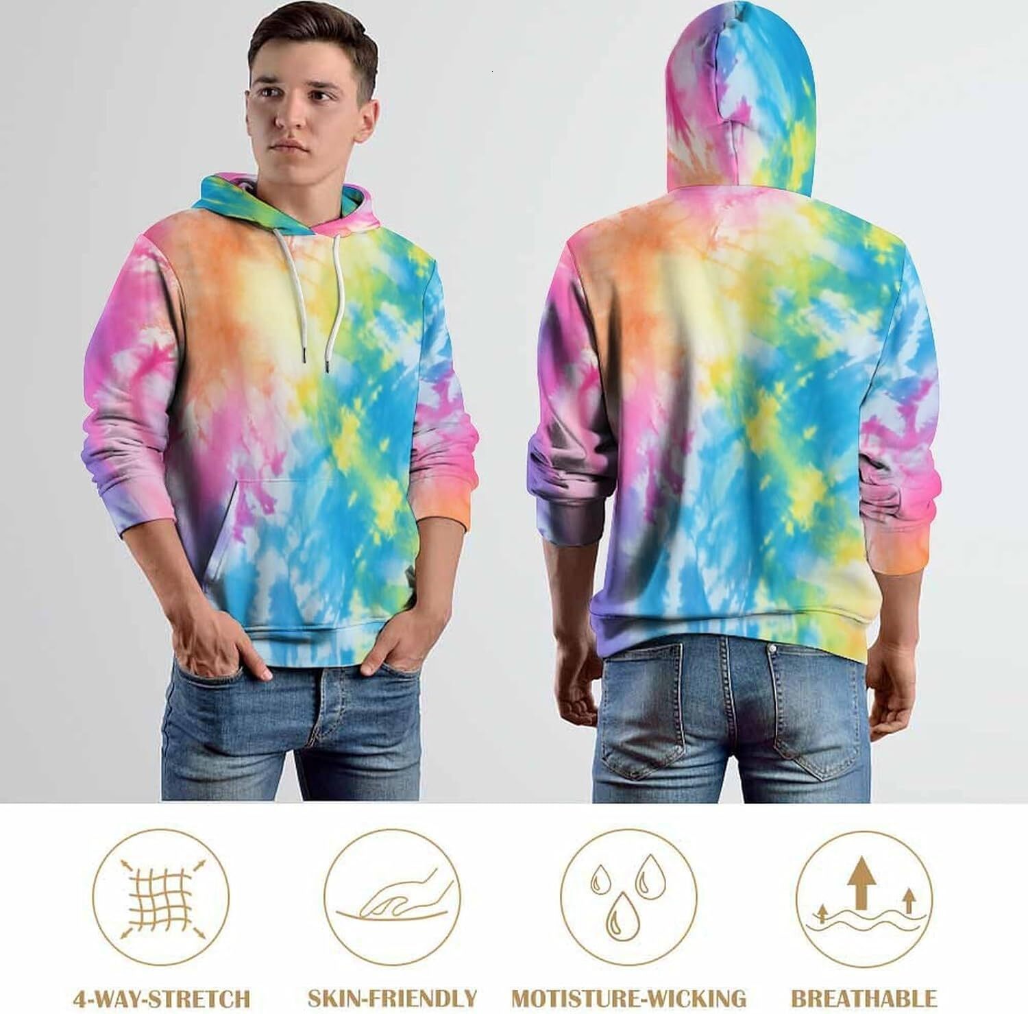 Hoodie for Mens Womens Unisex style hoodie Novel pattern sweatshirt fashion street print hoody Graphic Trendy pattern