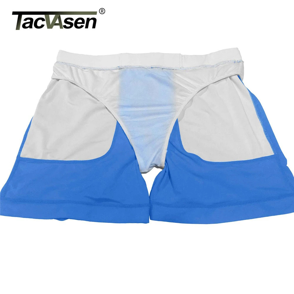 TACVASEN Summer Swimming Board Shorts Mens Beach Brief Boxer Trunks With Pocket Quick Dry Outdoor Casual Swimwear Bottoms 240407