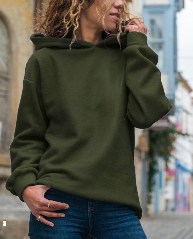 2025 Spring Fashion Hoodie Long Sleeve Women's Top