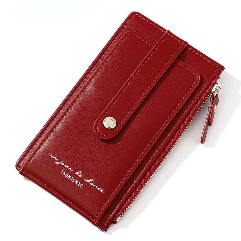 100% RFID Soft Leahter Wallet Women Many Card Holder Female Purses Theftproof Credit Card Wallet Ladies Zipper Coin Pocket NEW
