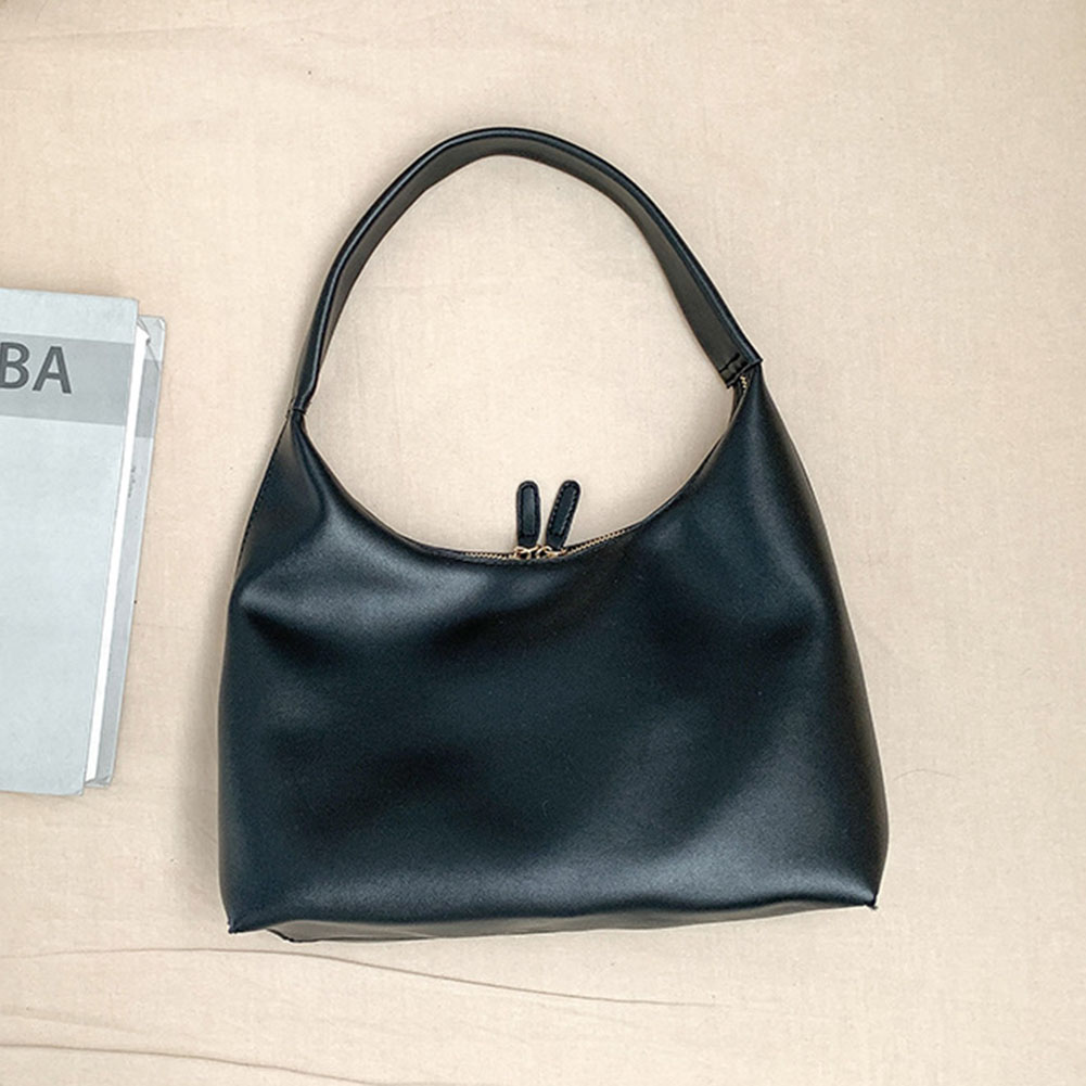 Women Leather Shoulder Bag Big Capacity Vintage Tote Bag Casual Top Handle Bag Satchel Hobo Bag Girl Stylish Purse