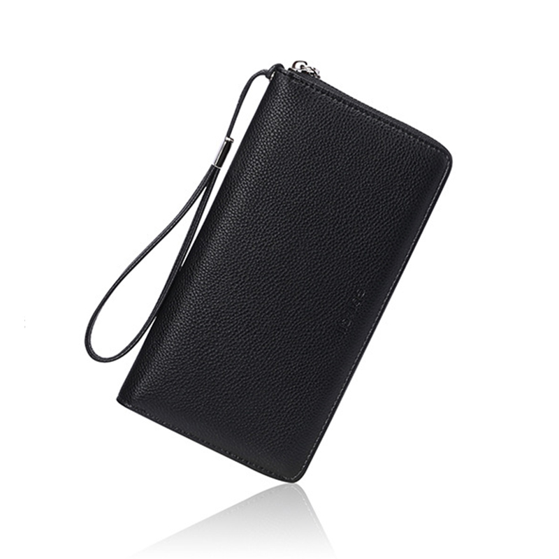 New Color Women's Long Wallet for Men Ladies RFID Blocking Clutch Organizer Zipper Leather Business ID Credit Card Holder Purses