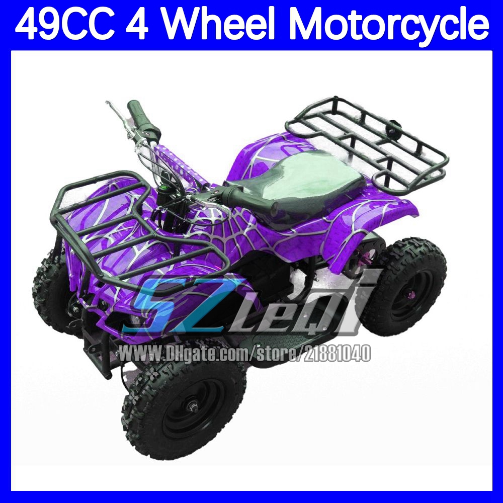 Kids Adult ATV UTV MOTO 2024 49CC 50CC 2Stroke ATV Motorbikes MINI MOTO Miniature ATV/UTV Parts OFF-road Gasoline Motorcycle Racing Four Wheel Motorbi