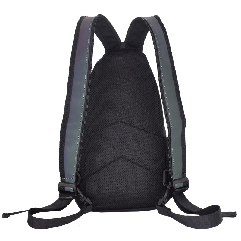 Fashion Luminous Back Pack Unisex Shoulder Bags Women School Bags Hologram Geometric Messenger Bag Female Casual Clutch Bolsas