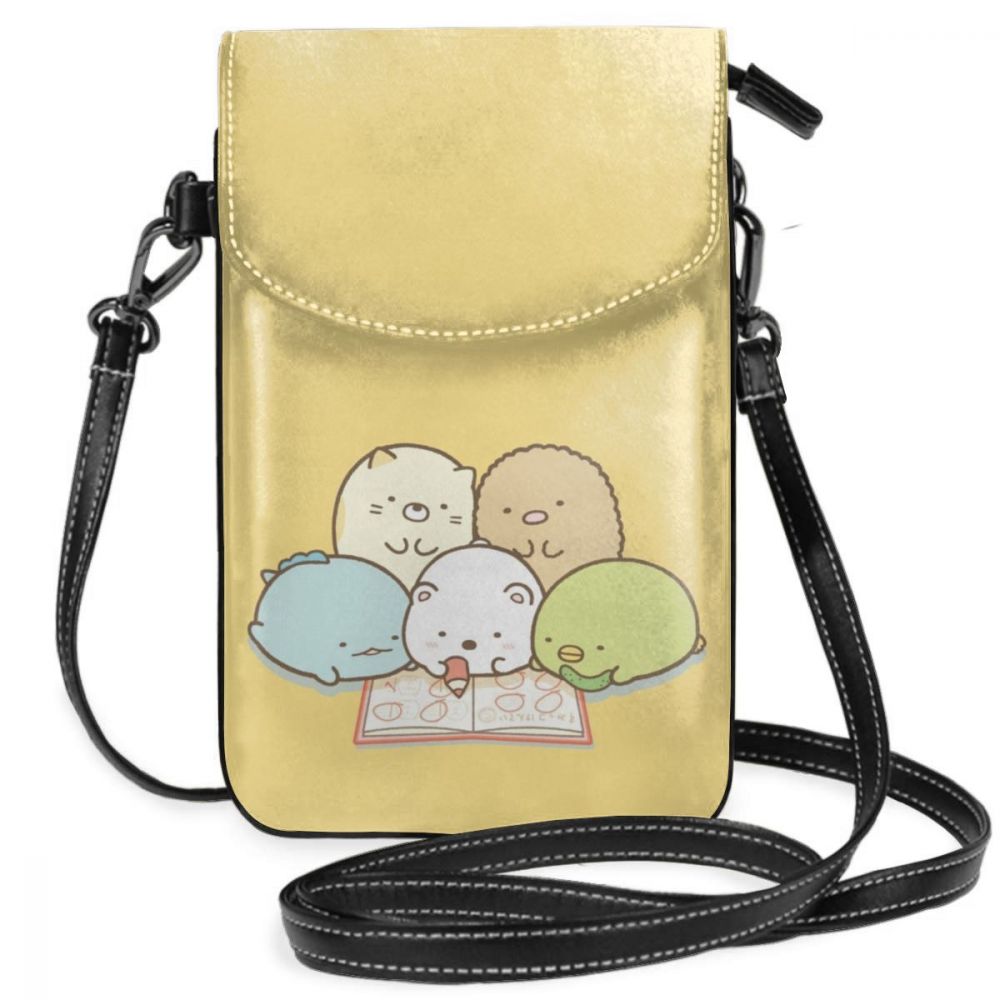 Sumikko Gurashi Shoulder Bag Cutie Tokage Leather Bag Crossbody Print Women Bags Trendy Student Mini Women Shopper Purse