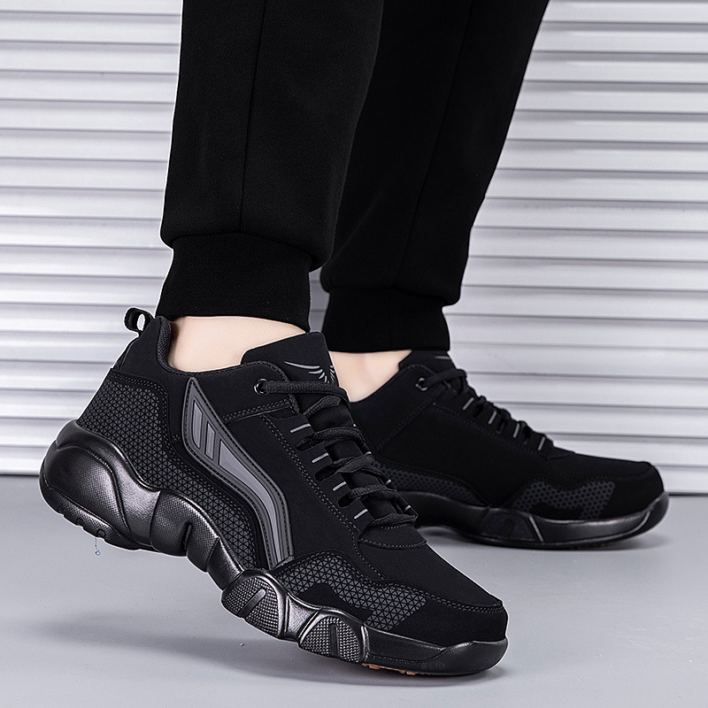 Women Men Sneaker Bottom Board Fashion Casual Mesh Upper Increased Platform Shoes 4 3eff7