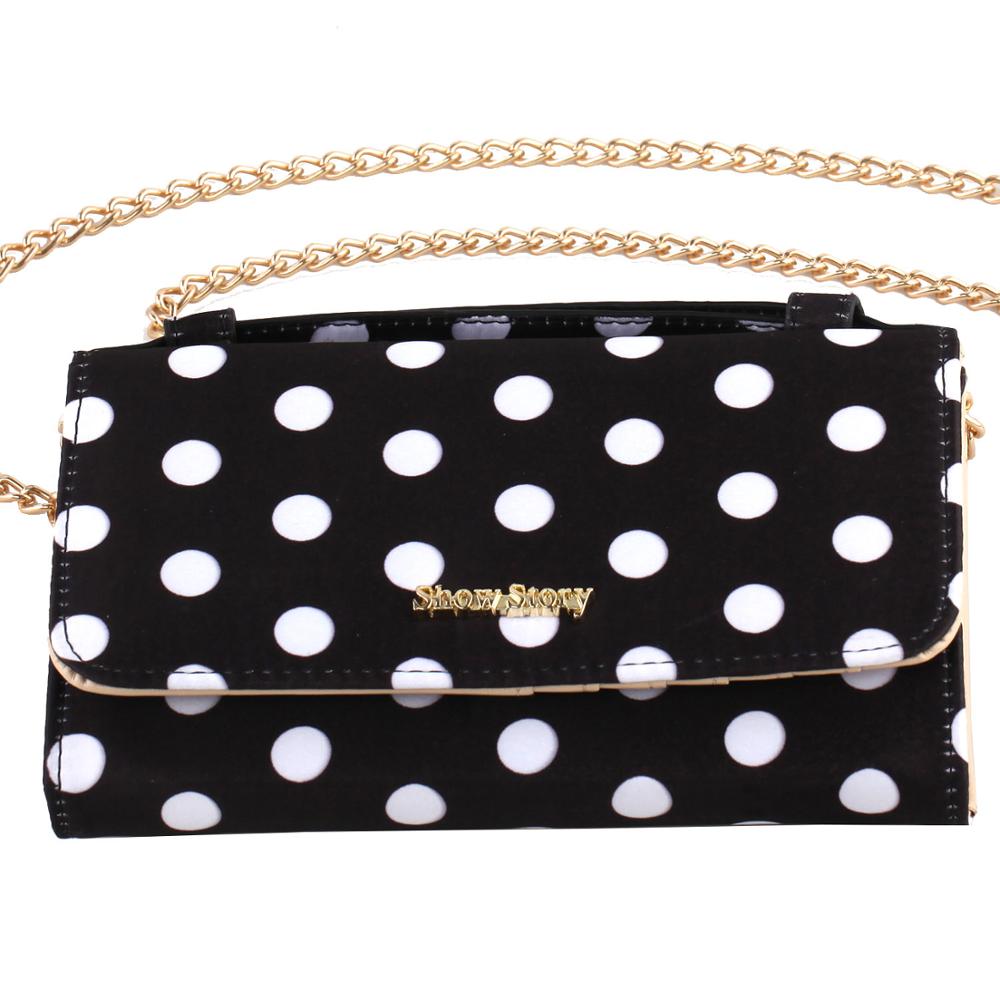 FB90031 Show Story Women's Purse Wallet Clutch Handbag Cross-body Bag Card Case Coin Case