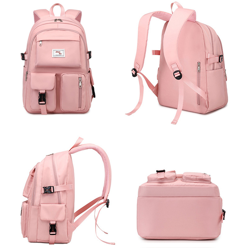 Large PC Schoolbag Backpack for High School Teenager Girls College Student 14 15.6 Inch Notebook Laptop Backpack Book Bag Female