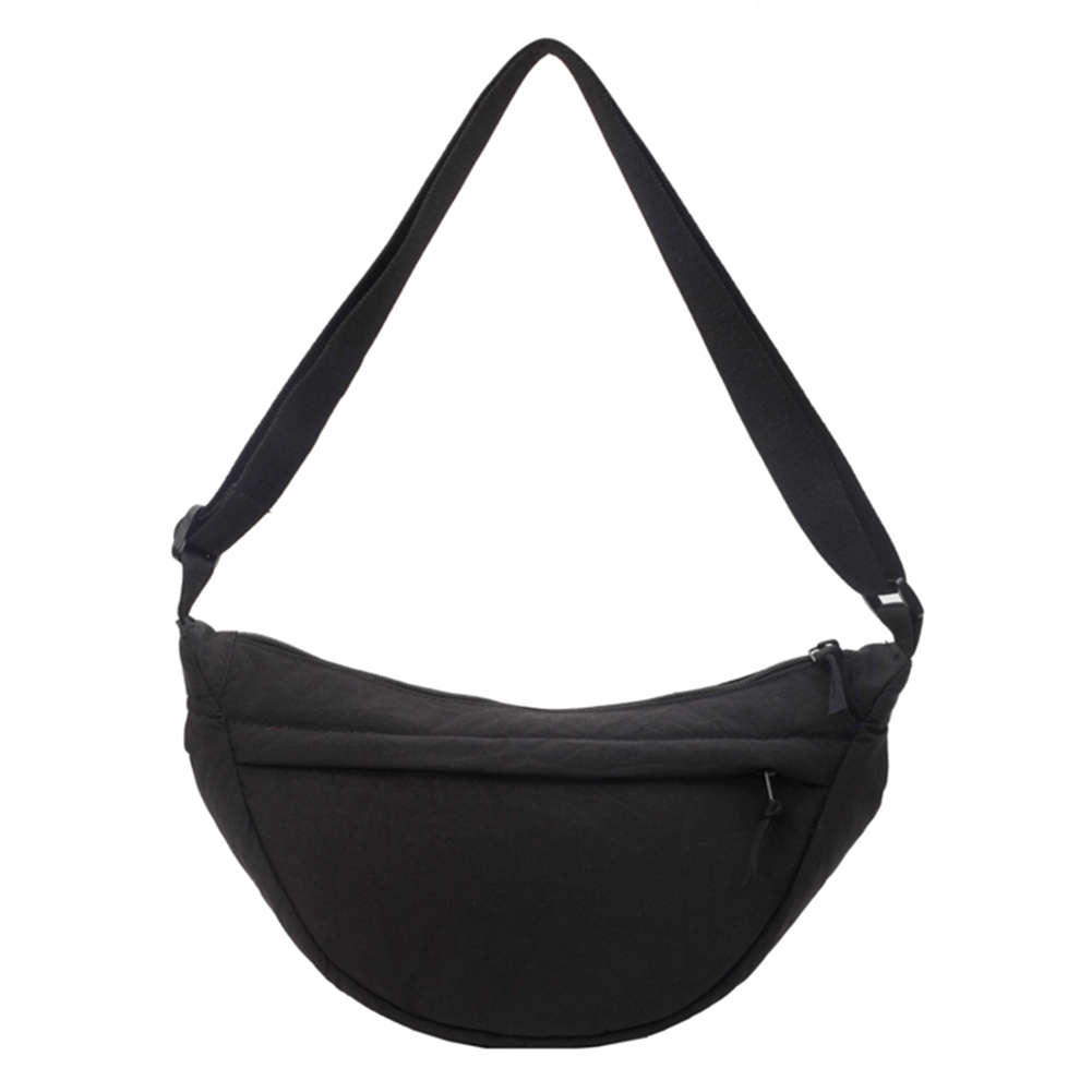 Women Dumpling Bag Crososbody Bag Fashion Crescent Bag Shopping Bag Half Moon Shape Bag for Daily Office Use Solid Color Handbag
