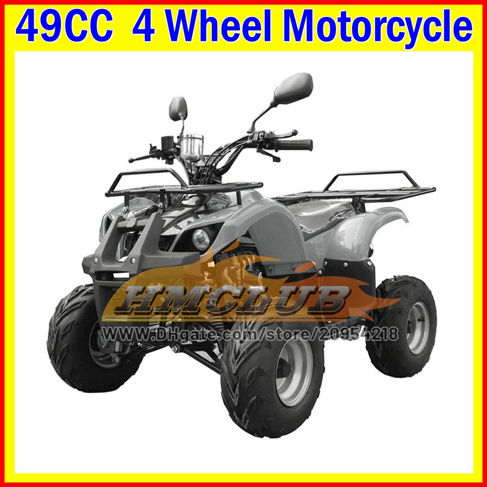 Kids Adult ATV UTV MOTO ATV OFFroad Gasoline Motorcycle 49CC 2-Stroke Motorbike Toy Plaything Knickknack Play Games Adult Child 4 Wheel Racing MOTO Bi