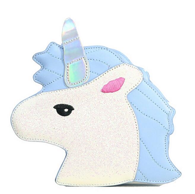 personality sequins fashion trends unicorn gilrs chain shoulder bag ladies handbag