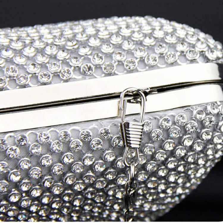 Women Handbag Rhinestone Evening Bags For Club Party New Women Chain Shoulder Bag Ladies Fashion Women Clutch Bag fashion2015-1I