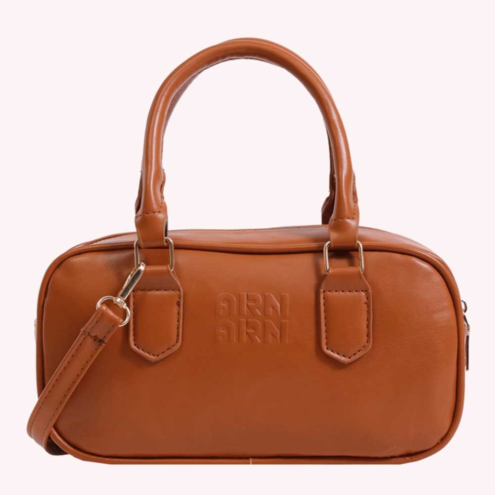 Women Leather Shoulder Bag Versatile PU Crossbody Bag Casual Square Hobo Bag Top Handle Bag Commuting Bag