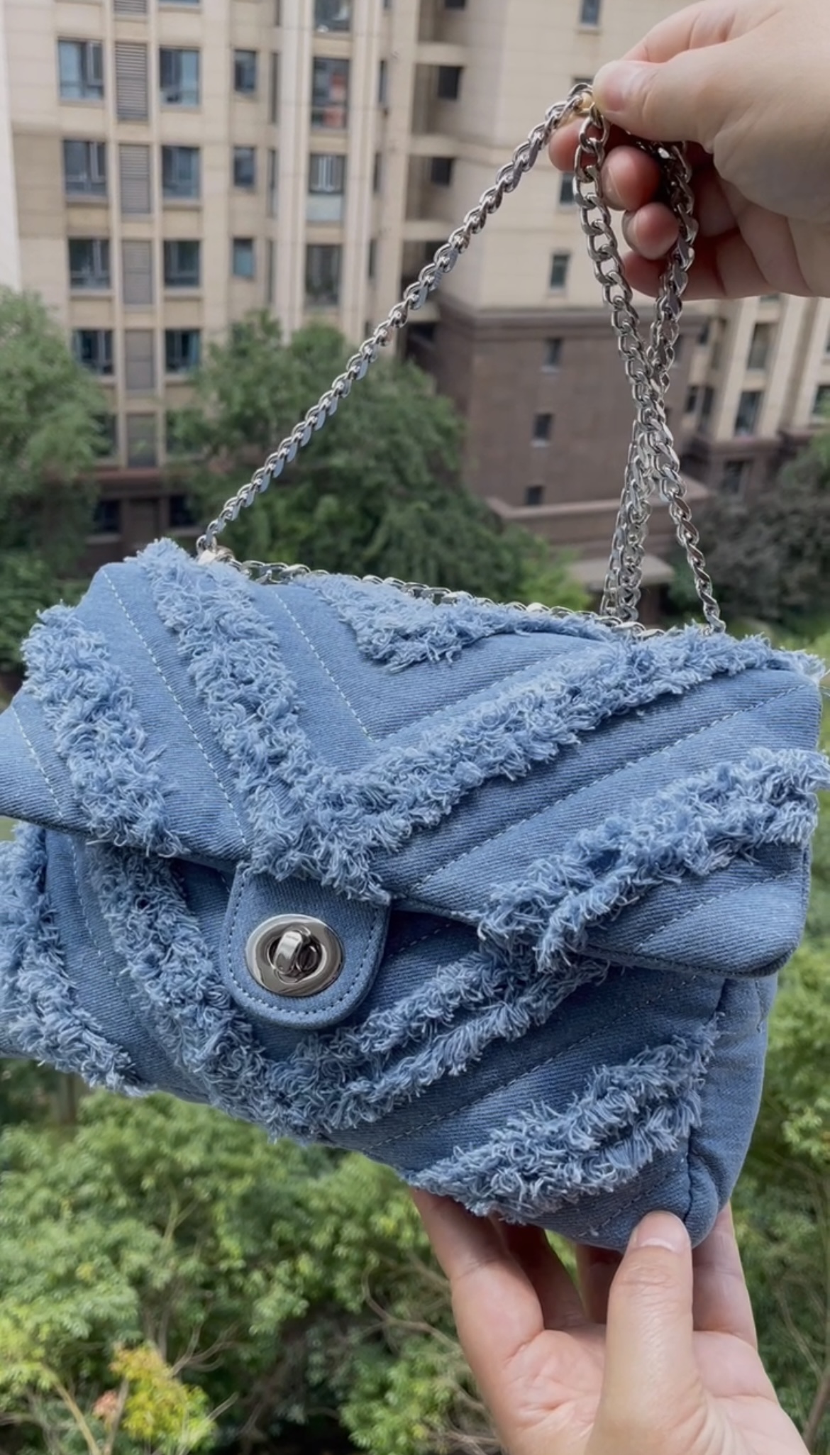 Fashion Summer Jeans Denim Bags Shoulder Crossbody Handbags Women Canvas Girl Handbag Casual Chain Designer Tote Bags