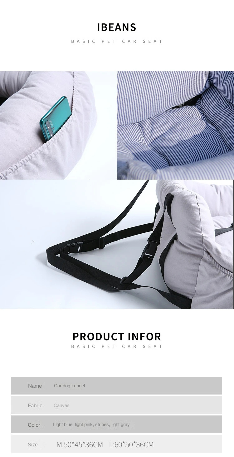 Comfortable, Washable Pet Carrier Durable Waterproof Material Ideal for Cats & Small Dogs