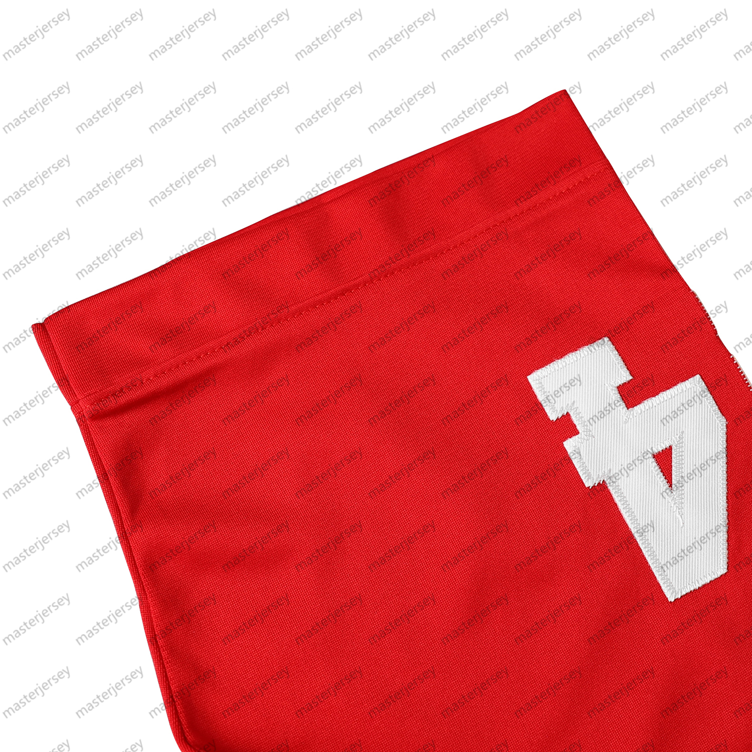 #44 GUMP Comfy V-Neck Football Jerseys Men Mesh Embroidery for Training and Competition Breathable Moisture-Wicking Short Sleeve Top for Active jersey