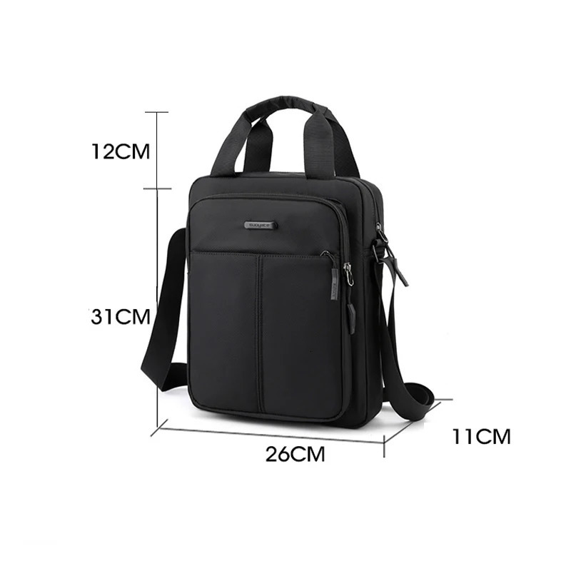 Mens High Capacity Hand Bags Trendy Cool Shoulder Nylon Messenger Travel Handbag Crossbody Bag Sling 241106