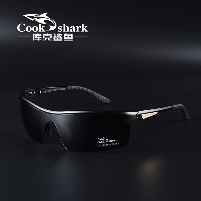 Cook Shark Polarized Sunglasses Mens Driving Glasses Special Trend Color Changing Sunglasses Mens Fishing Glasses 241106