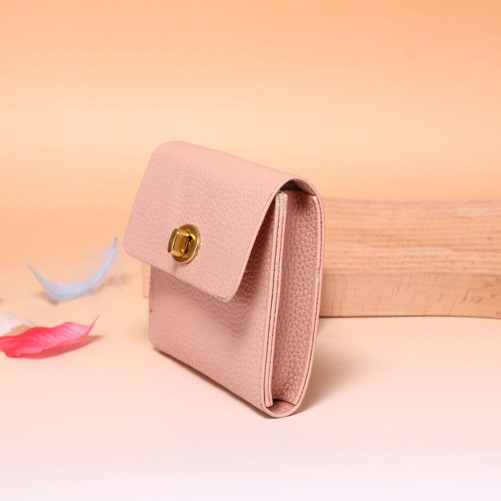 New Women PU Leather Coin Purses Female Wallets Lady Small Coin Pocket Short Card Holder Mini Money Bag Portable Clutch