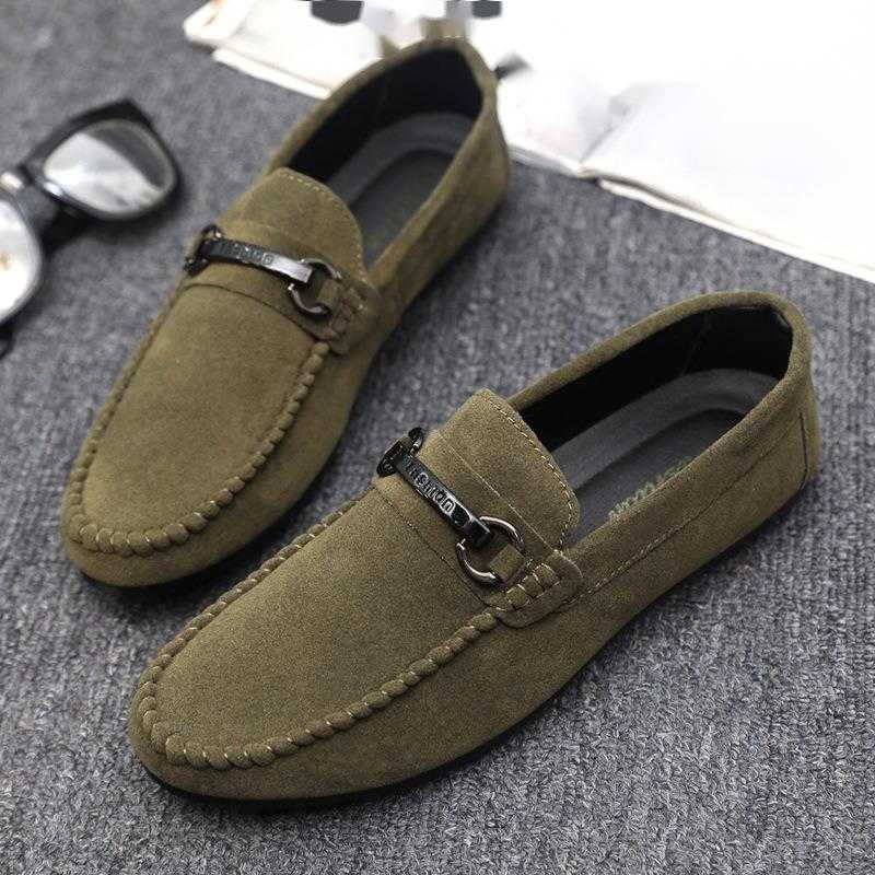 CMM Lightweight Mens Shoes Mens Loafer Dou Shoes Mens Driving Formal Attire Wedding Groom Trendy Thick Soled Work Slip Resistant