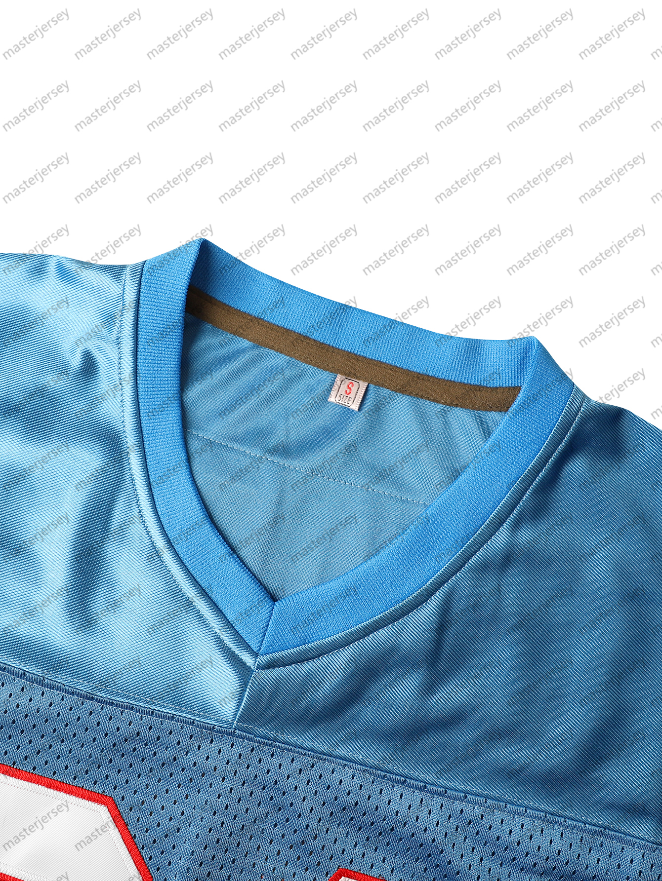 #34 CAMPBELL Comfy V-Neck Football Jerseys Men Mesh Embroidery for Training and Competition Breathable Moisture-Wicking Short Sleeve Top for Active je