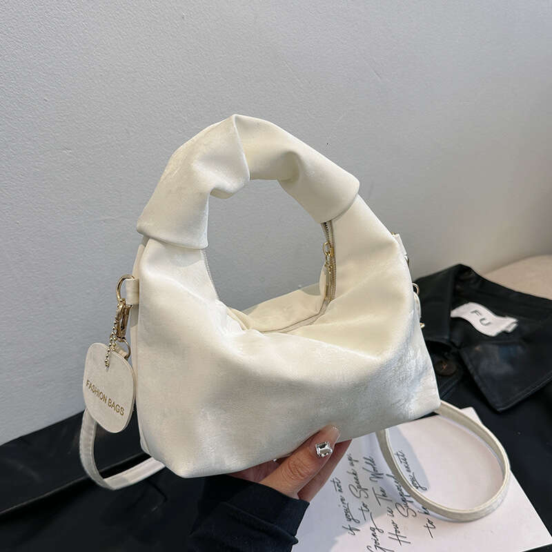 2024 New Women's Phone Zero Wallet Trendy and Fashionable Girl Shoulder Simple Handheld Folded Crossbody Bag