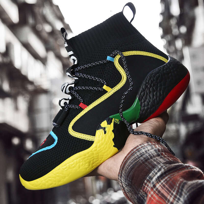 High Top Gym Soc Training Ankle Breathable Outdoor Sports Men Sneakers Mens Basketball Shoes