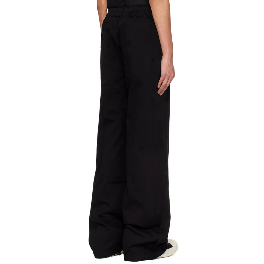 Harajuku Streetwear Black Flared Joggers Men Relaxed Fit Gray Flare Sweatpants Casual Patchwork Sweat Pants 100% Cotton 241104