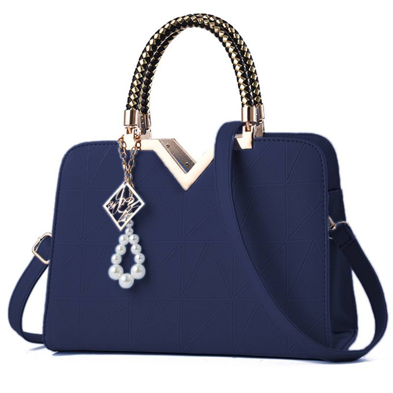 Women Handbag High Quality Messenger Office Work PU Leather Famale Bag Ladies Luxury Handbag Fashion Vintage Large Shoulder Bags