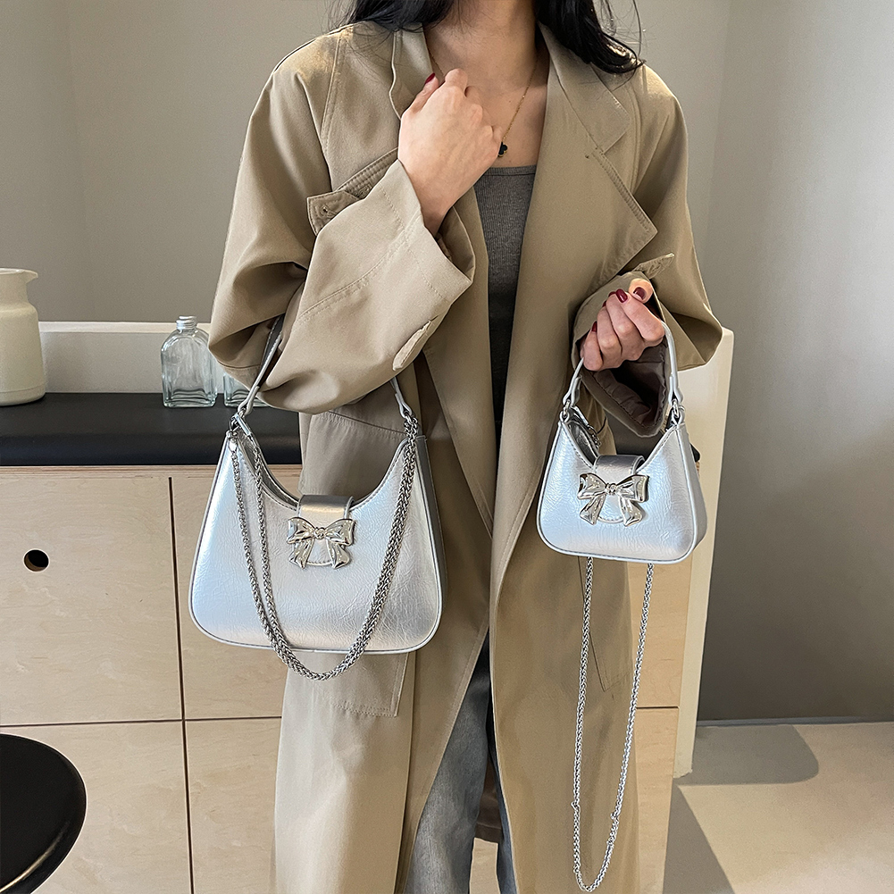 New Design Sling Bag Women Korean Y2K Purse Fashion Cute Shoulder Bag Soft PU Leather Crossbody Bag for Women Underarm Bag Tote