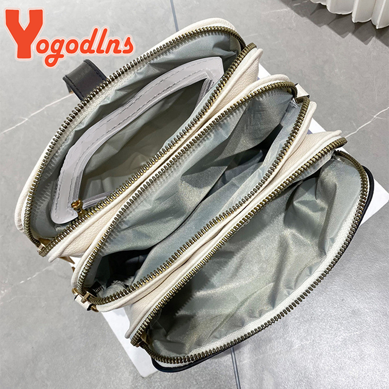 Yogodlns Fashion Phone Shoulder Bag Women PU leather Crossbody Bag Casual Small Square Bag Solid Color Messenger Handbag Purses