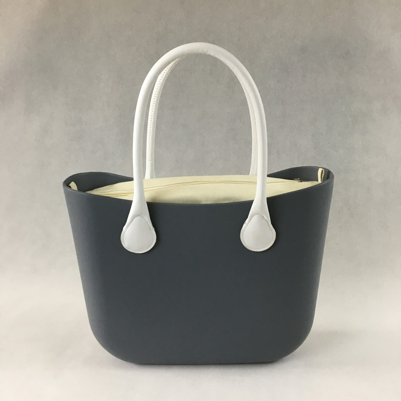 New Classic Size O Bag Style Bag with Waterproof Canvas Insert Inner and Handles Obag women Bag