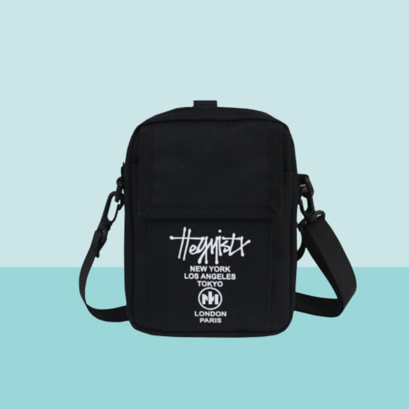 2023 Summer Fashion Brand Mobile Bag Men's Street Hip Hop Men's Shoulder Bag Korean Versatile Crossbody Bag Women's Mobile Bag
