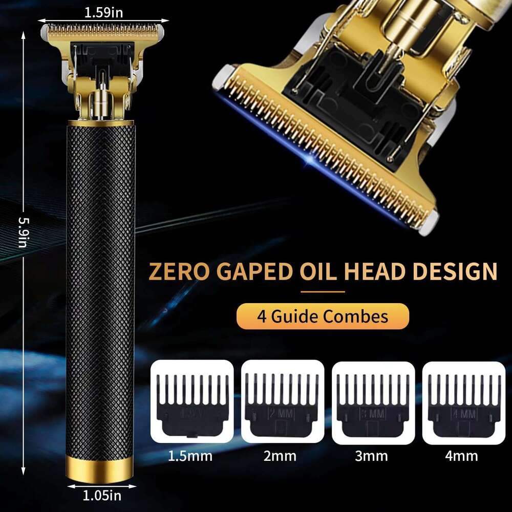 Factory Wholesale Vintage T9 Hair Clippers Professional Shaver Trimmer for Hairdresser Cut Hairtrimmer