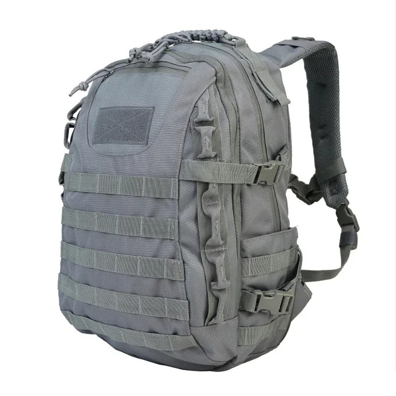 Army Green Backpack Travel Camping Bag Accessories Nylon Outdoor Sports Fishing School Bag Hiking Hunting Mens Bag 241106