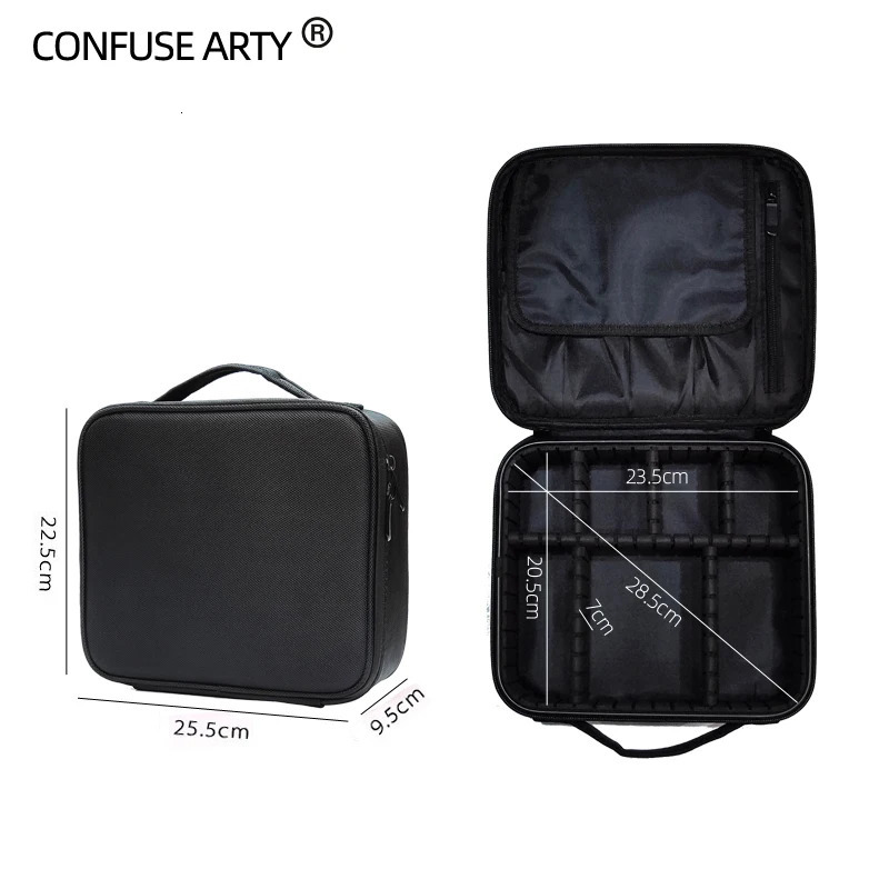 Female beauty brush makeup bag travel essential waterproof makeup bag 241106