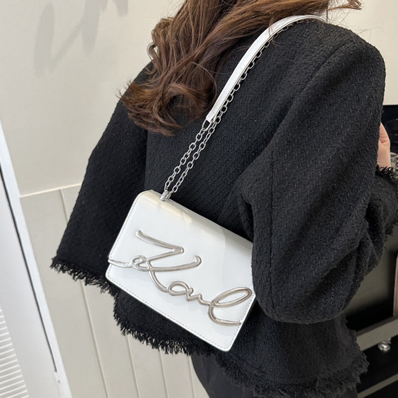 Elegant Shoulder Bags for Women Stone Pattern PU Leather Crossobdy Bags Brand Pink Tote Handbags Chains Shopper Clutch Purse